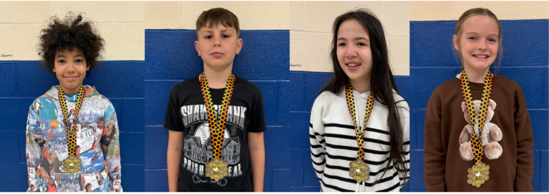 Left to right - C Clark, G Geog, T George-Langwasser, C Jensen