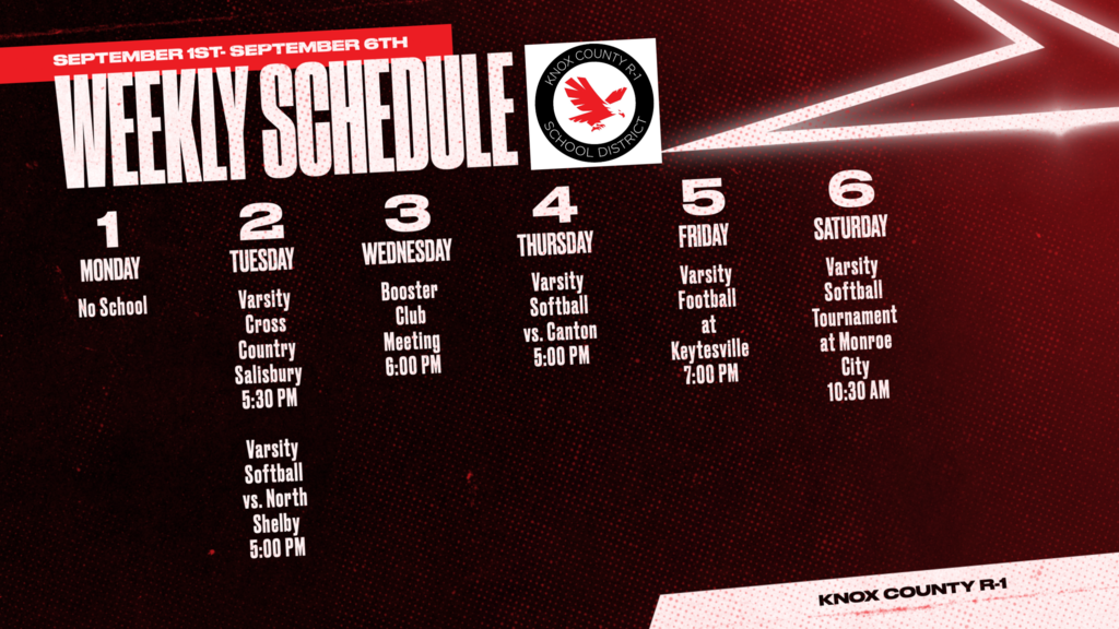 Default Weekly Schedule 7775687