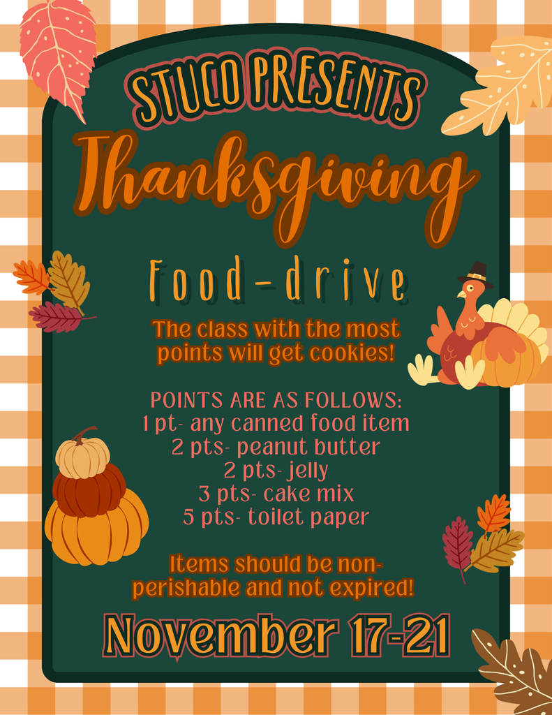 thanksgiving food drive