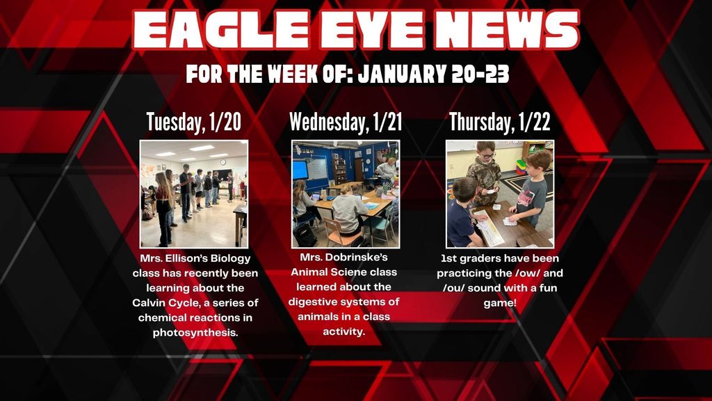 Week of January 20-23