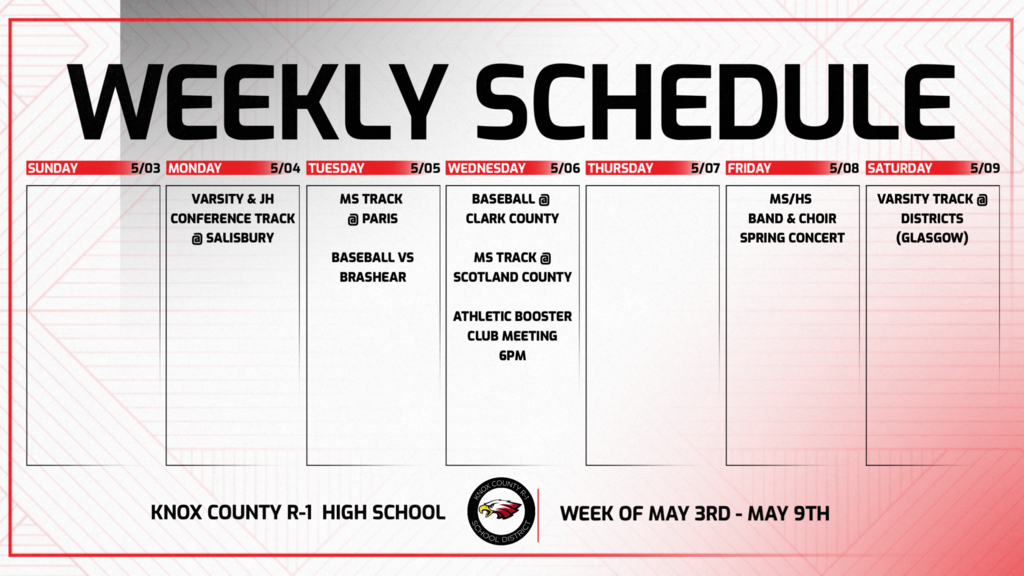 schedule