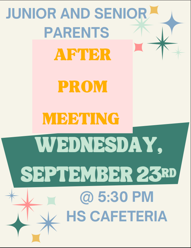 Parents of Junior and Seniors.