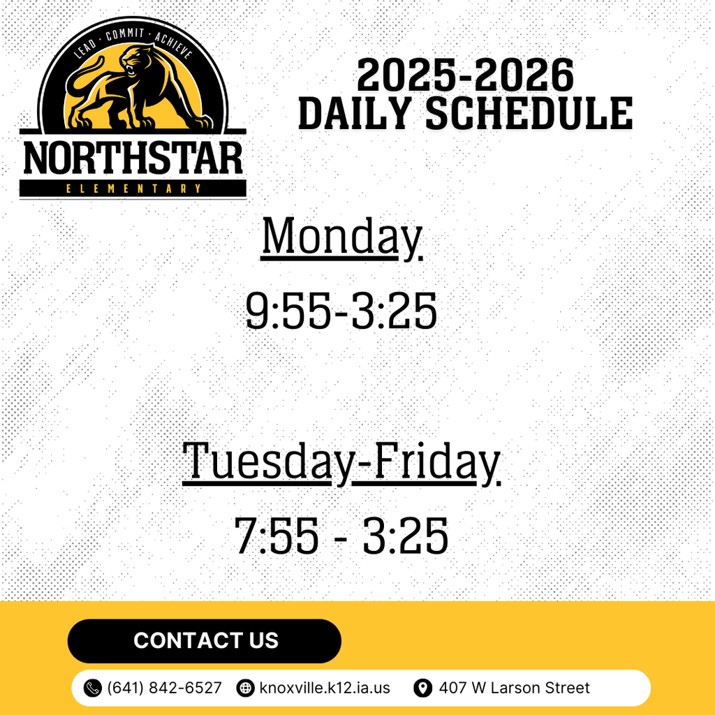 25/26 Daily Schedule