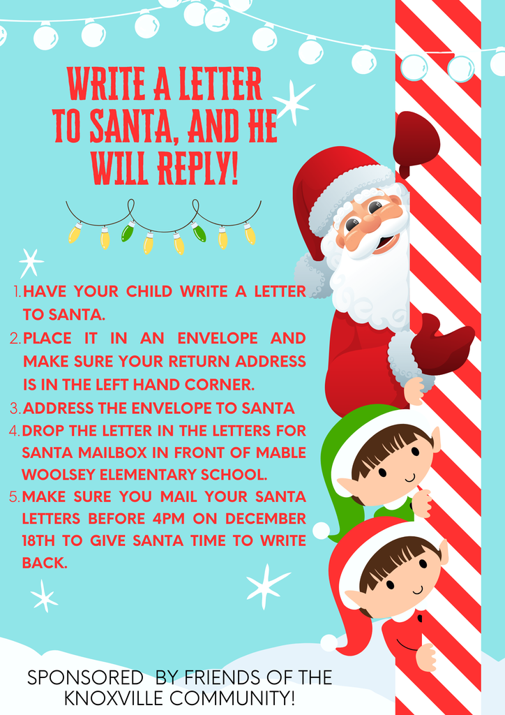 Write a letter to Santa