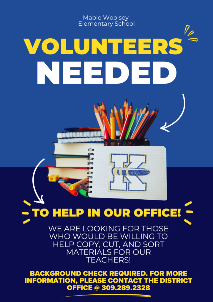 MWES Volunteers Needed