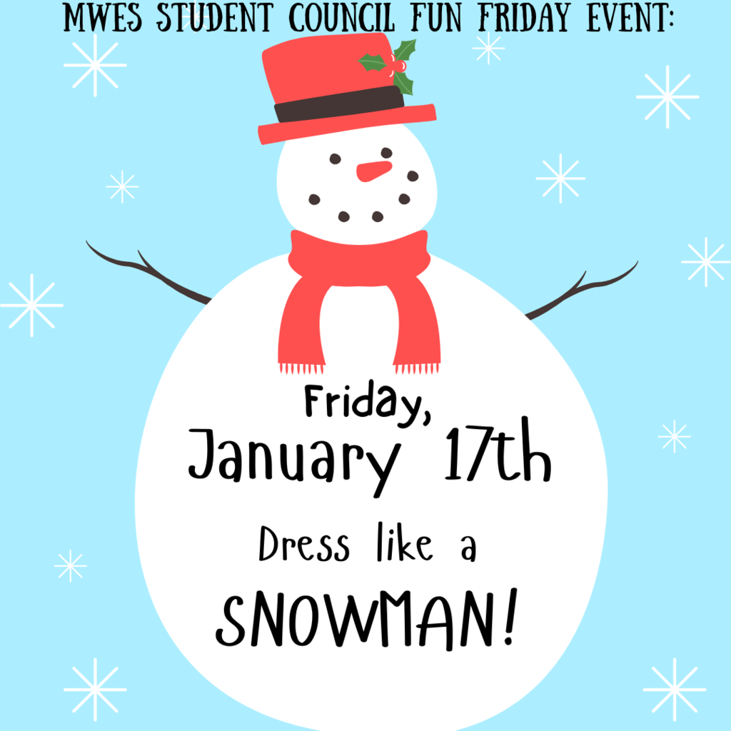 Snowman dress up day