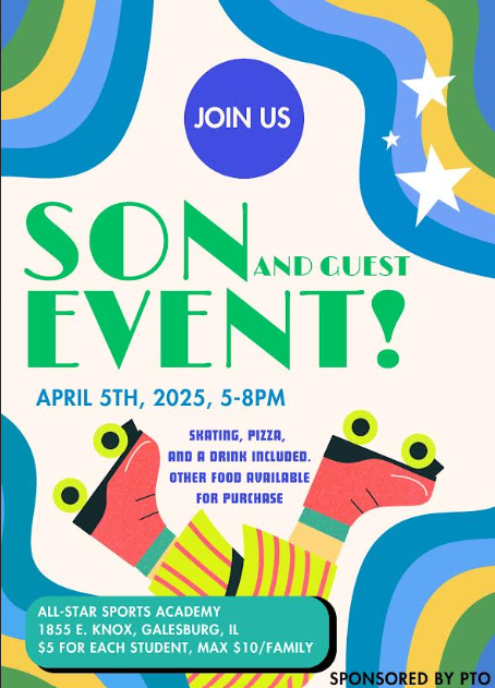 Son event flyer