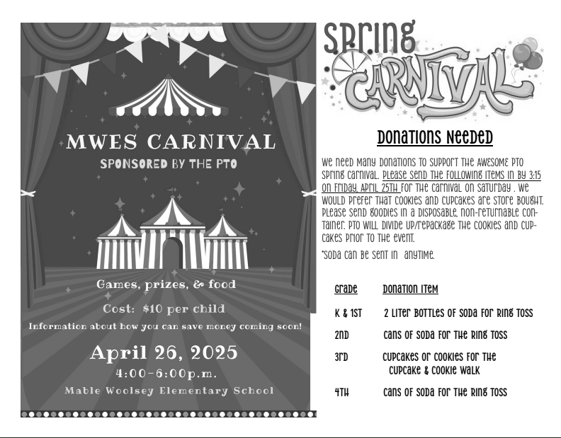 MWES Carnival
