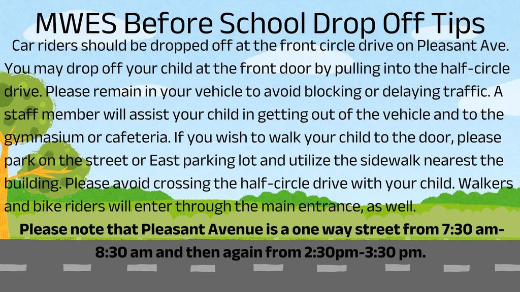 Drop Off Tips