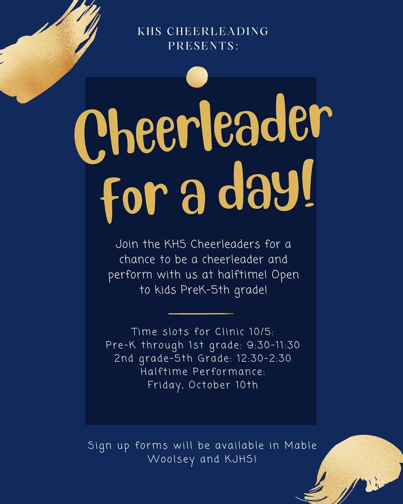 Cheerleader for a Day!