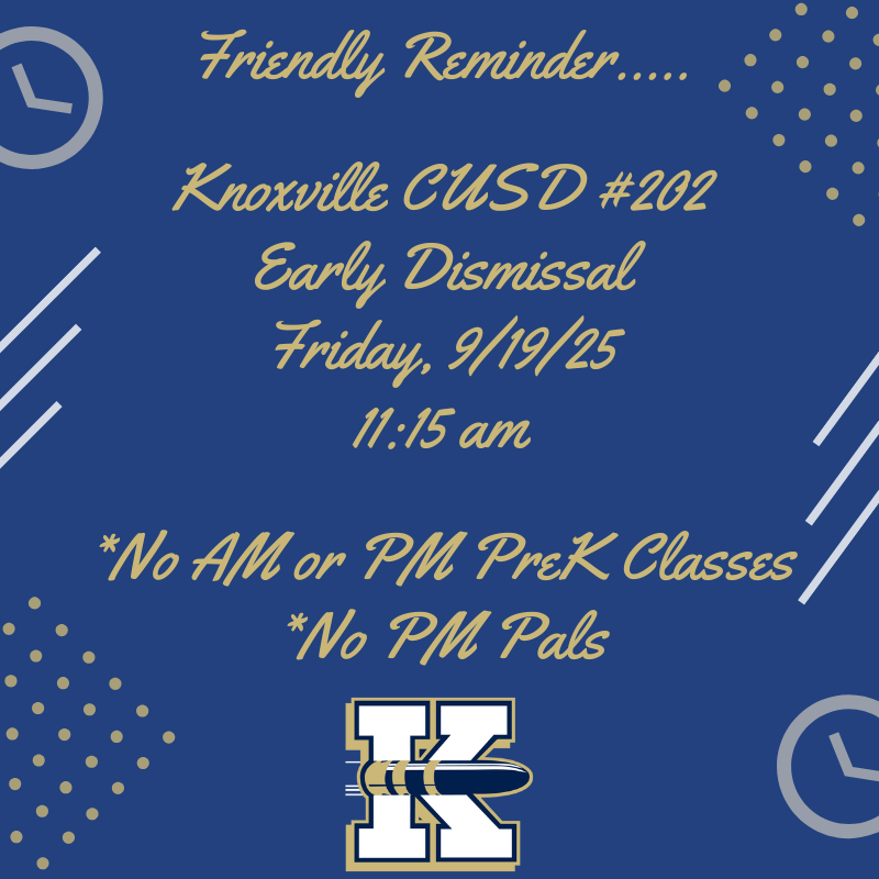 Early Dismissal 9.19.25