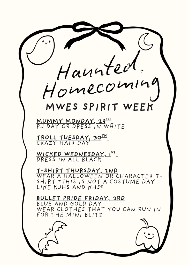 MWES Spirit Week