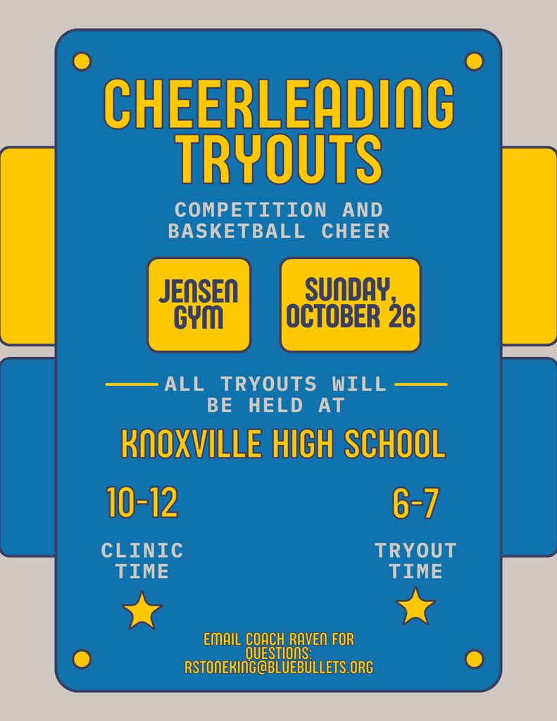 Cheer tryouts