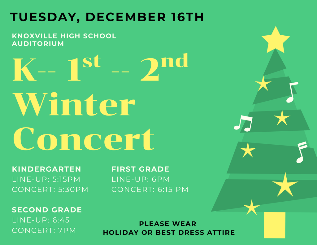 K, 1, 2 Music Concert