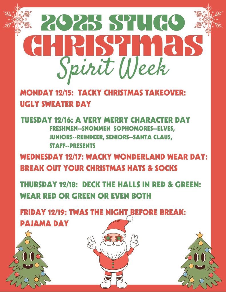 2025 Christmas Spirit Week