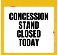 NO concession stand