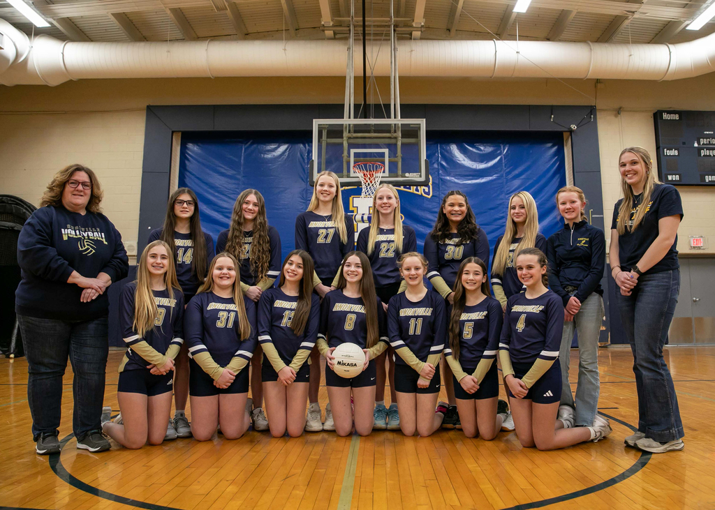 Blue Bullets volleyball