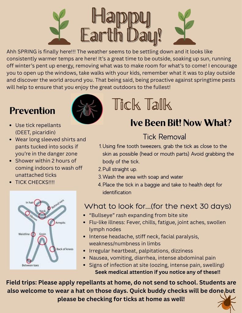 Tick info