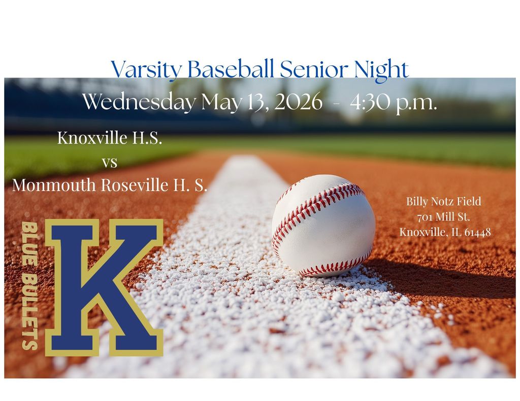 Baseball Senior night
