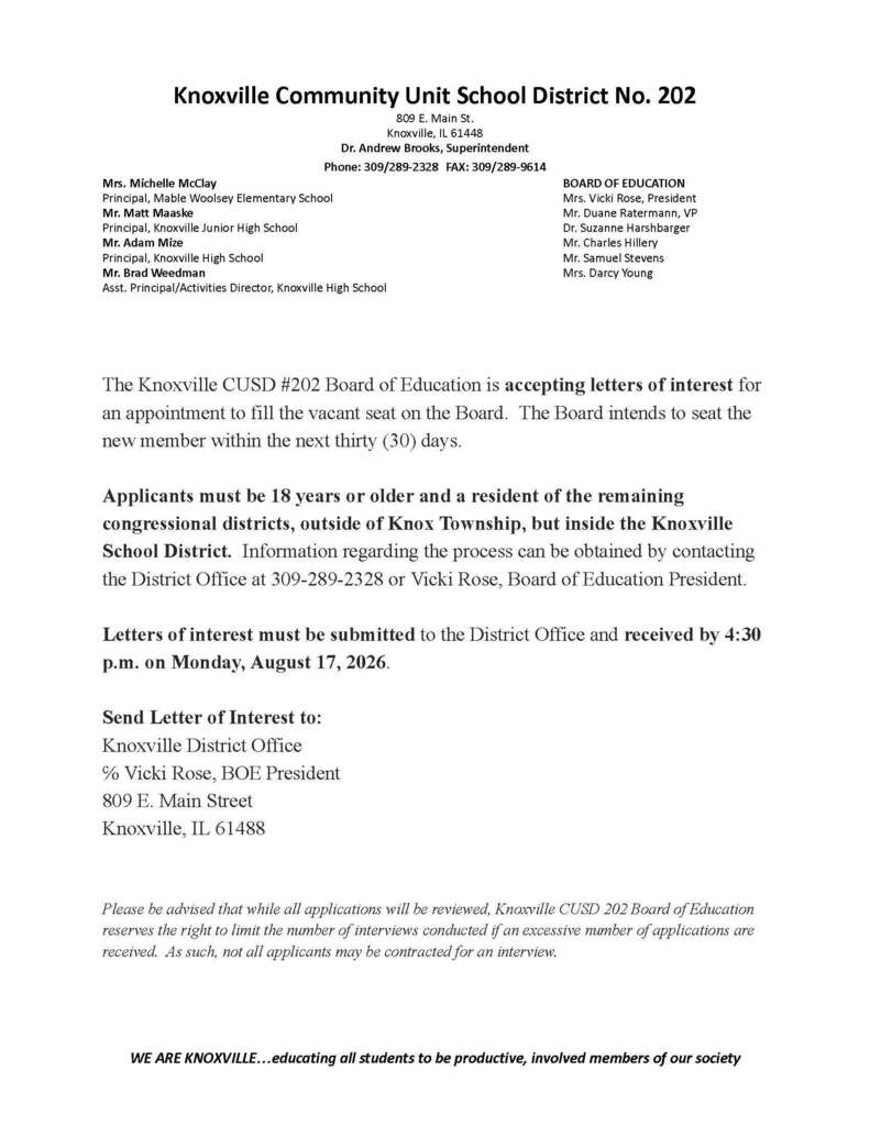 BOE Vacancy