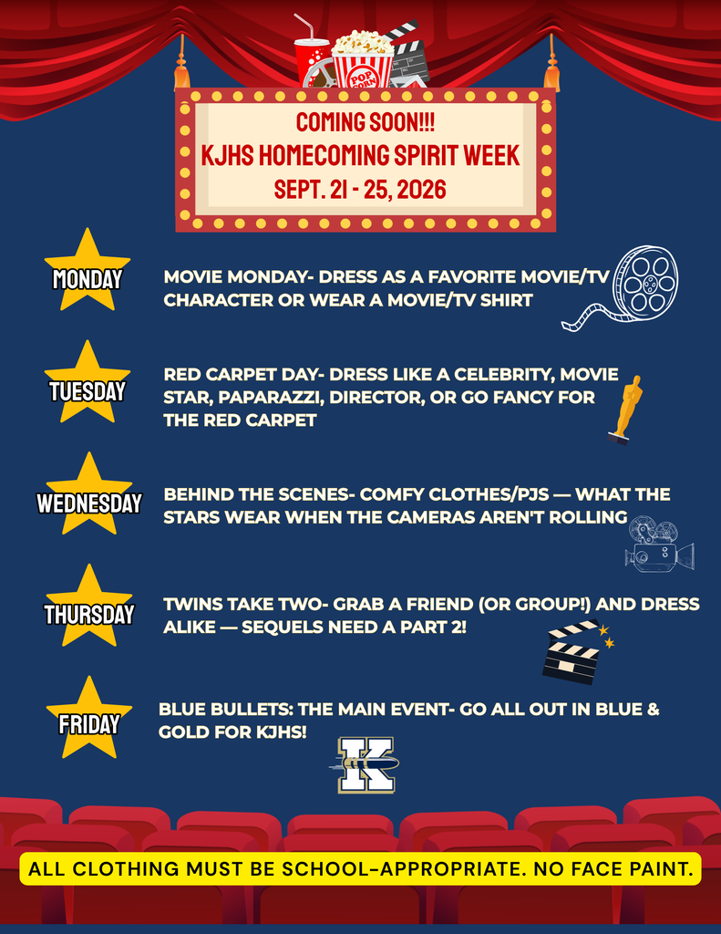 Spirit Week Flyer