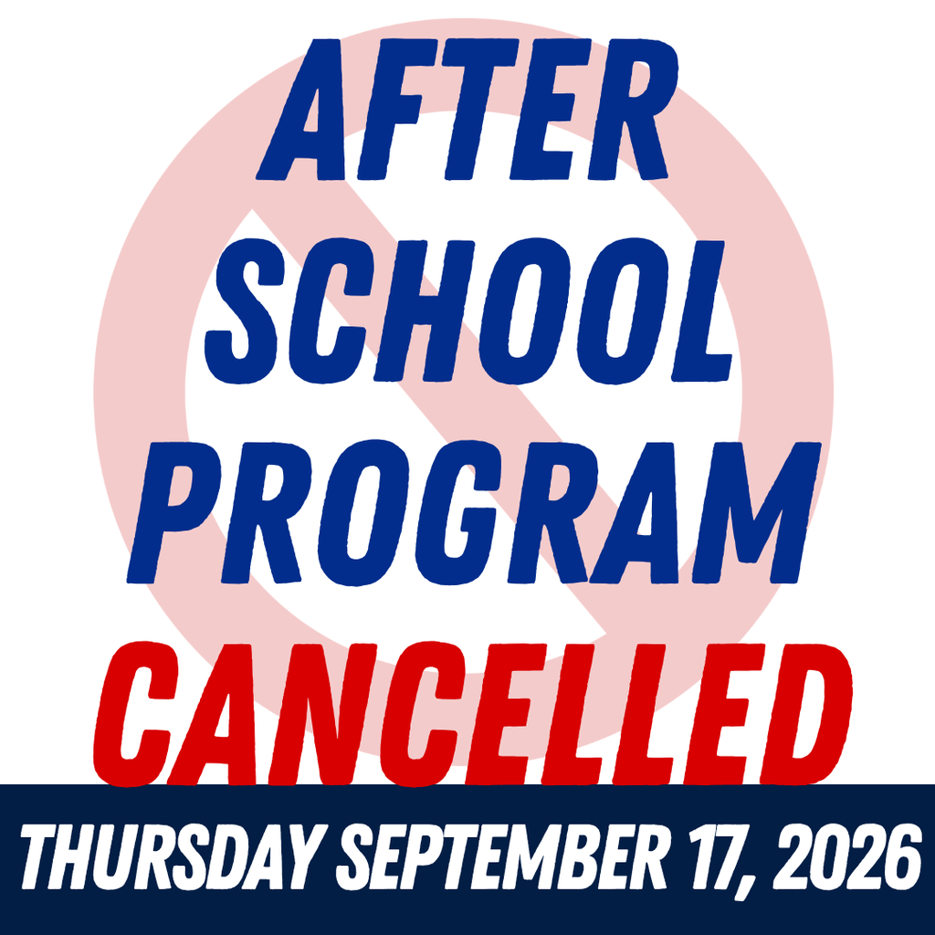 After School Program Cancelled