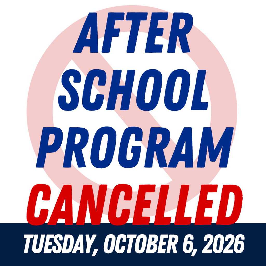 After School Program Cancelled