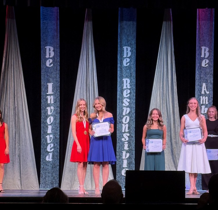 Senior Alayna Kline is named Howard County Distinguished Young Woman.