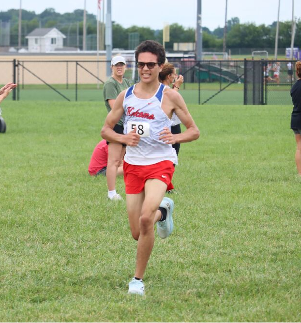 Junior Reece Wright competes at the Northwestern Combination to start the season. The Kats' runners are preparing for next week's NCC meet. 