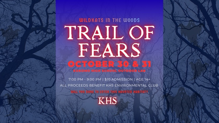 haunted woods trail of fears