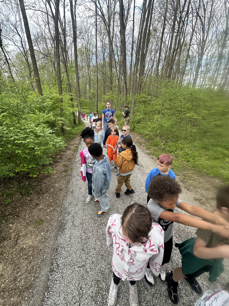 Our 1st grade students took a visit to Kirkendall Interpretive Nature Center at Jackson Morrow on Friday! Students learned about animals native to Indiana, completed activities, and took a hike through the woods. They observed different things happening in nature, and enjoyed being outside!
