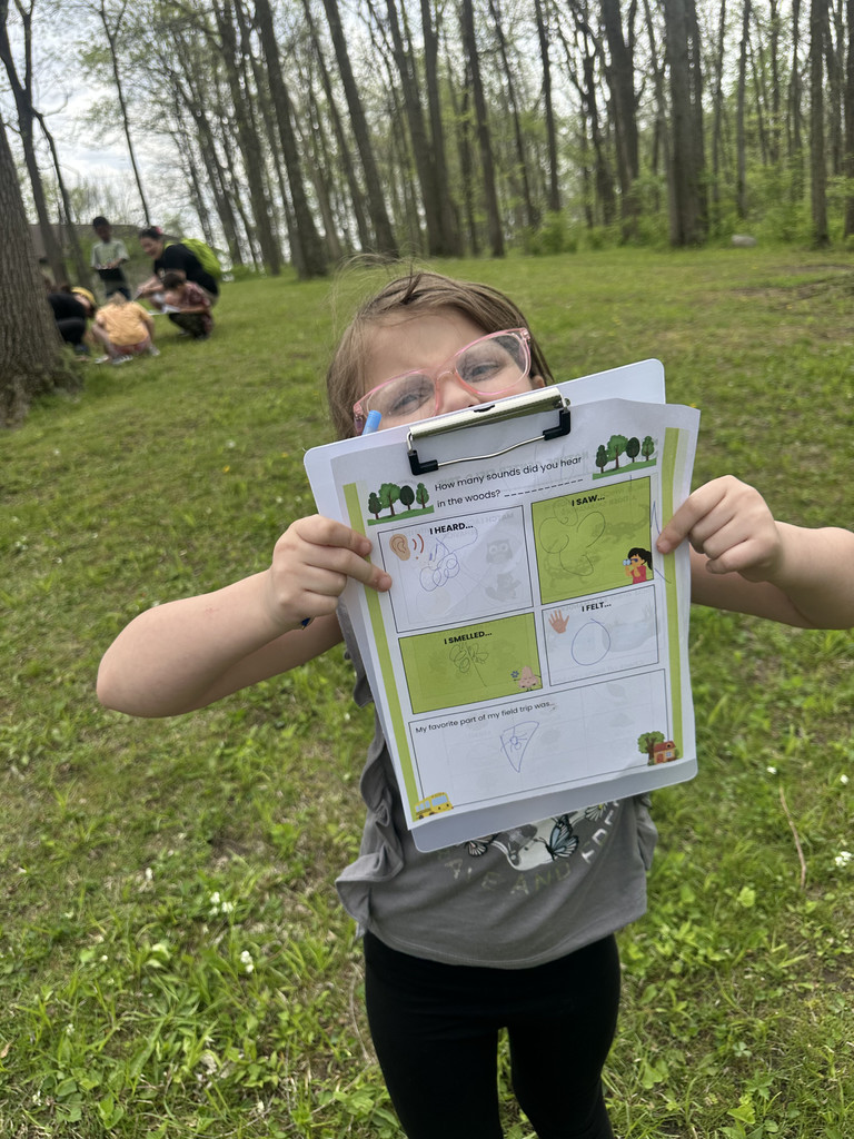 Our 1st grade students took a visit to Kirkendall Interpretive Nature Center at Jackson Morrow on Friday! Students learned about animals native to Indiana, completed activities, and took a hike through the woods. They observed different things happening in nature, and enjoyed being outside!