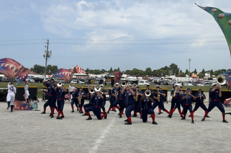 marching band on track