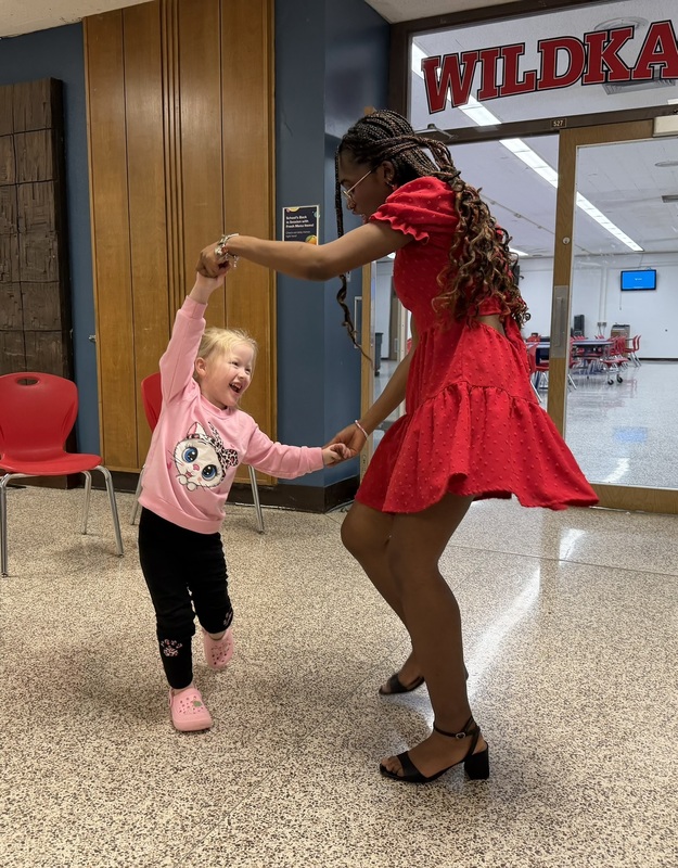 The DJ played music all evening and attendees could dance along.