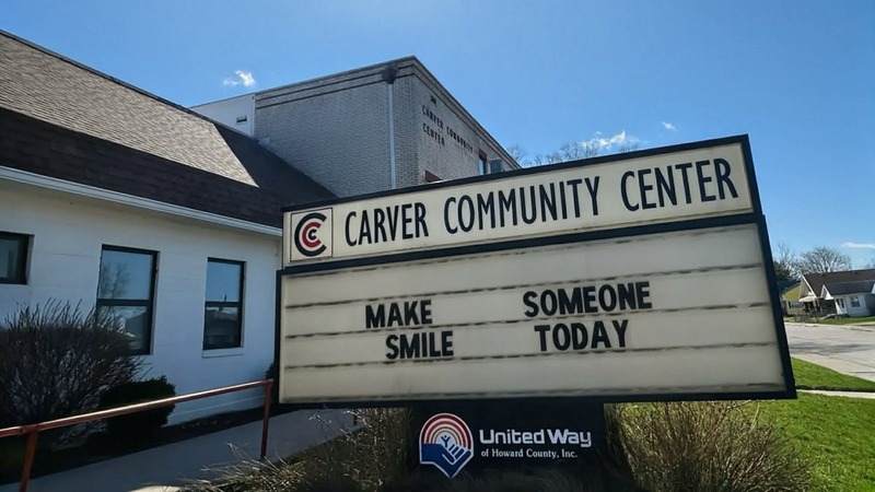 carver community center signage