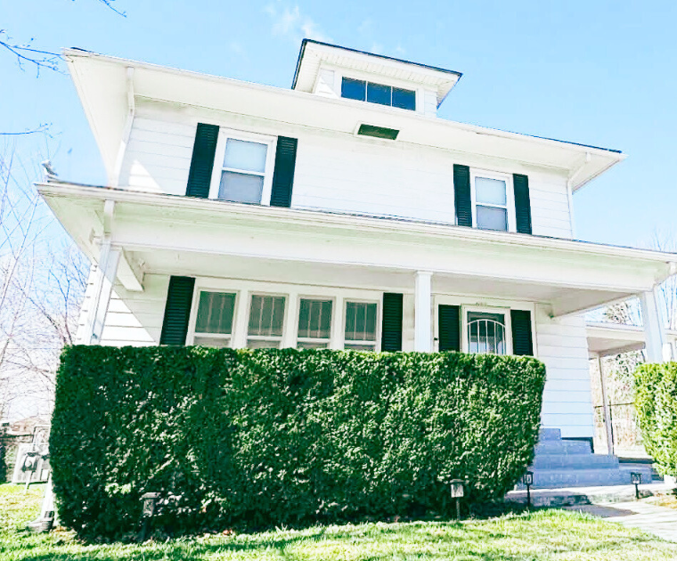 two story white house historic for its place on the Green Book Registry