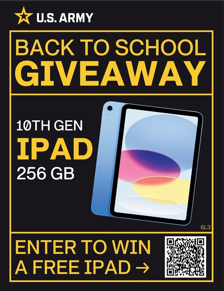 iPad and QR code