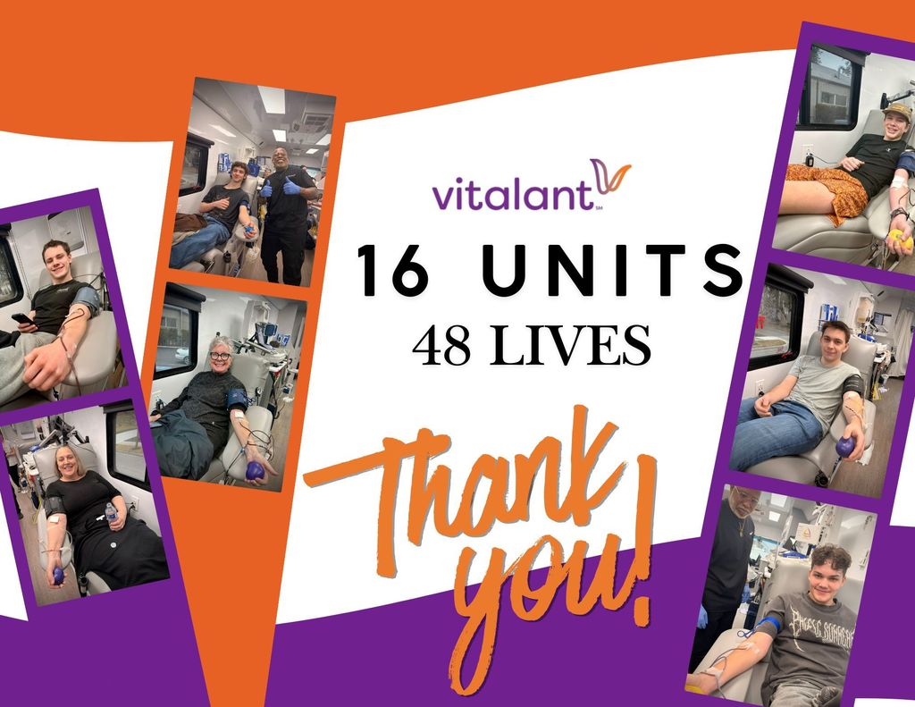 thank you blood drive