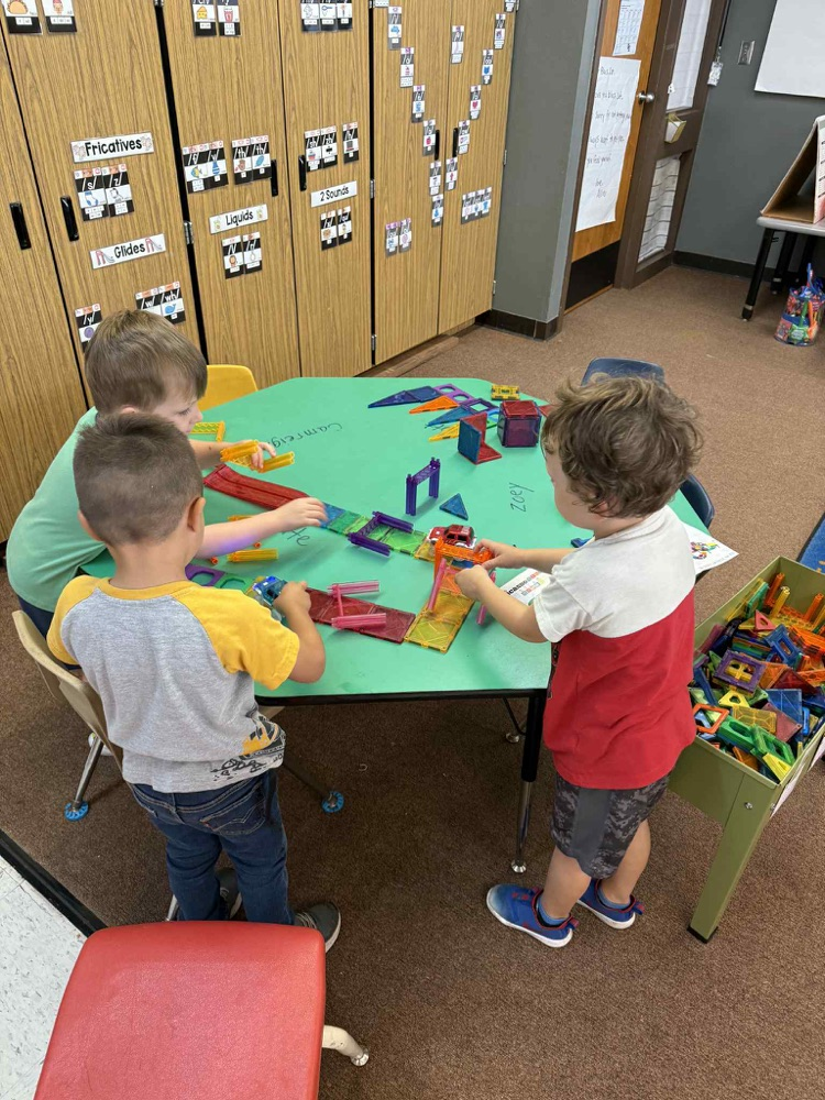 Pre-K playing