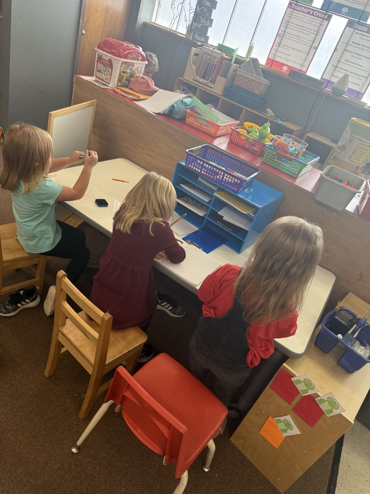 pre-k writing
