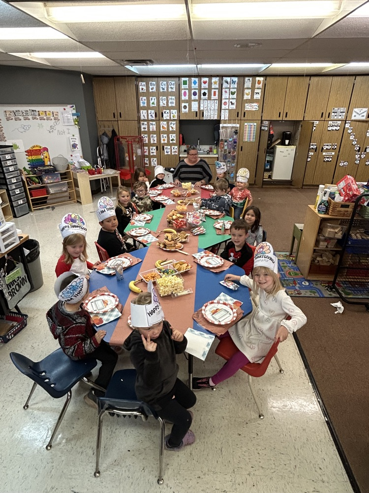 Pre-K Thanksgiving Feast
