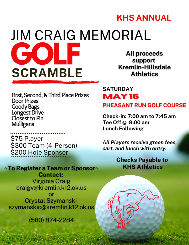 Golf Scramble Flyer