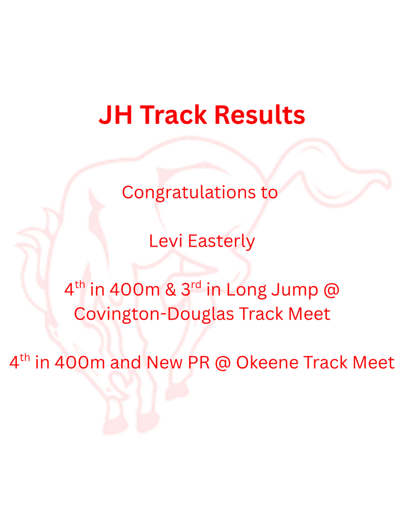 JH Track Results