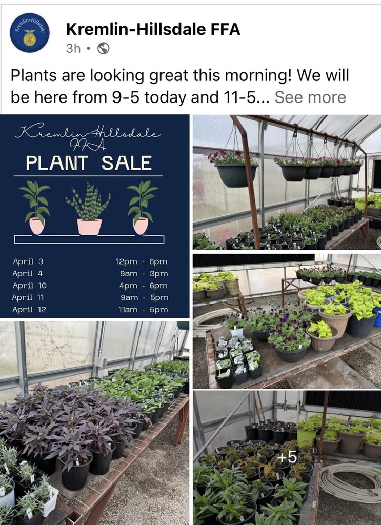 plant sale
