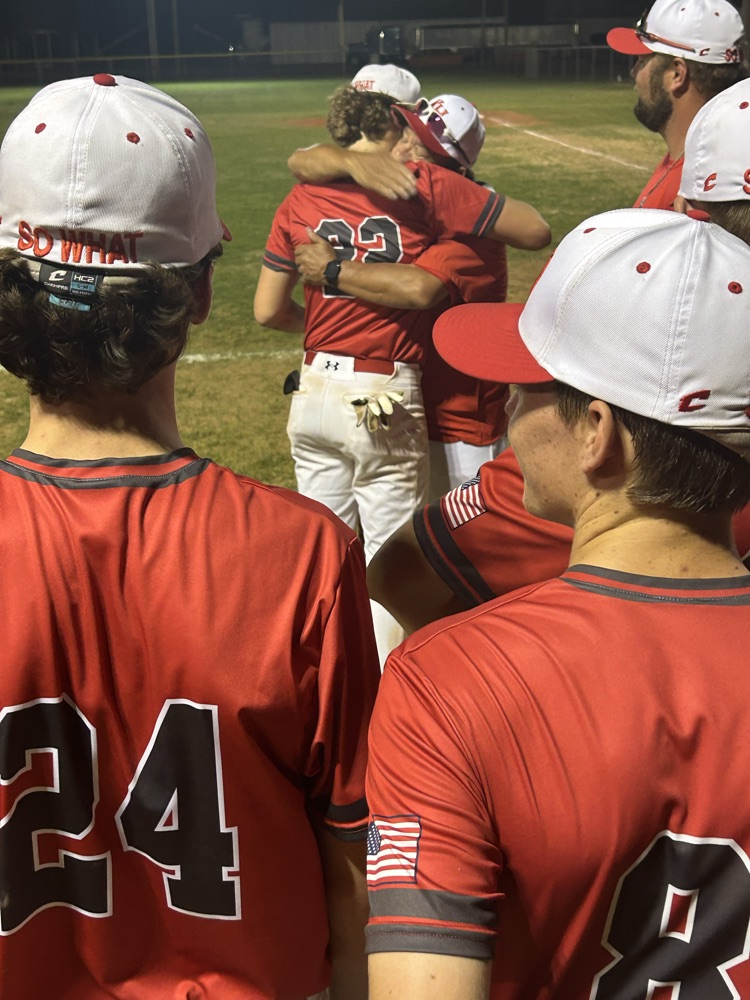 Senior night baseball