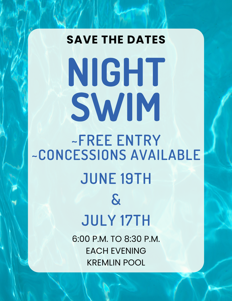 Night Swim @ The KHS Pool
