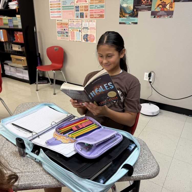 Reading “Holes” by Louis Sachar