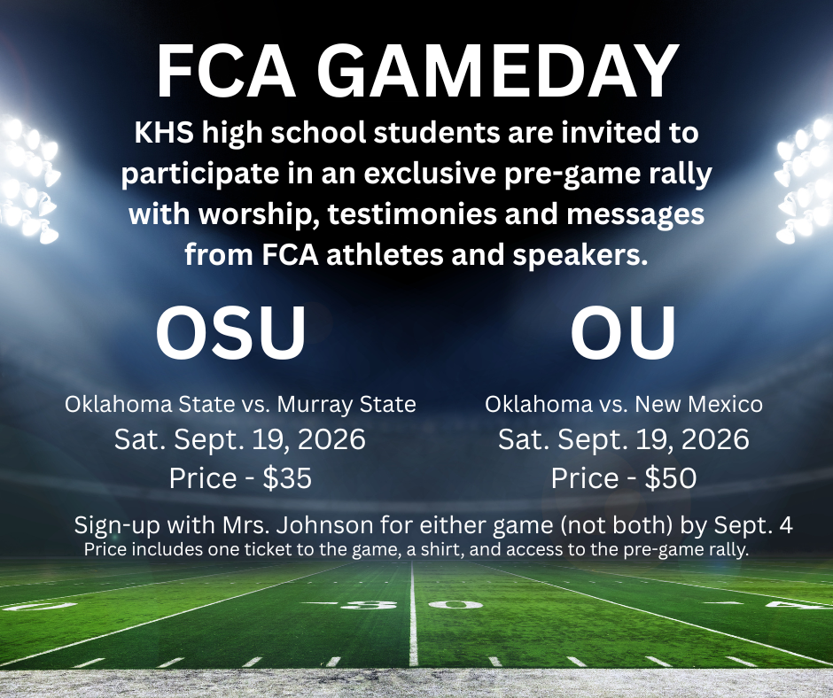 FCA GAMEDAY 26-27