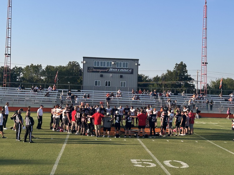 first football game of the season .