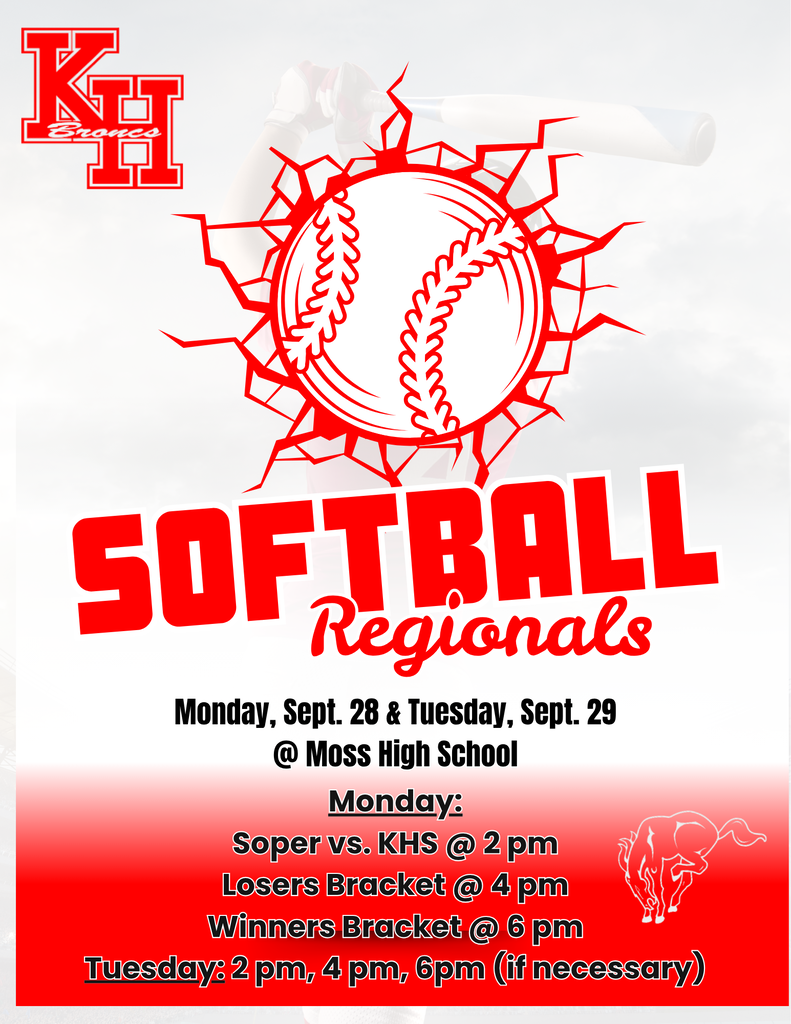 Regional Softball Info Flyer